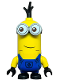 Minifig No: mnn016  Name: Minion - Tall, Blue Overalls, Eyes Looking Sideways