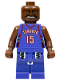 Minifig No: nba007  Name: NBA Vince Carter, Toronto Raptors #15 (Road Uniform)