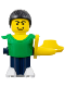 Minifig No: nba058  Name: McDonald's Sports Green Basketball Player without Stickers