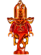 Minifig No: nex050  Name: Flama - Red Head and Torso