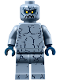 Minifig No: nex096  Name: Stone Stomper - Small Dark Blue Cracks on Chest and Legs, Closed Mouth