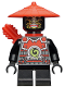 Minifig No: njo0072  Name: Stone Army Scout - Yellow Face, Red Quiver, Short Legs