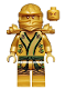 Minifig No: njo0073  Name: Lloyd (Golden Ninja) - The Final Battle