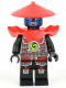 Minifig No: njo0077  Name: Stone Army Swordsman - Blue Face