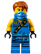 Minifig No: njo0137  Name: Jay - Sleeveless with Bandana