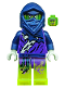 Minifig No: njo0146  Name: Ghost Ninja Attila / Ming / Spyder