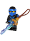 Minifig No: njo0184  Name: Jay (Deepstone Armor) - Possession, Lightning Pack without Sticker