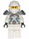 Minifig No: njo0185  Name: Zane - Titanium Ninja White