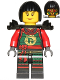 Minifig No: njo0271  Name: Samurai X (Nya) - Possession, Hair