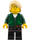 Minifig No: njo0338  Name: Lloyd Garmadon - Hair, Hoodie High School Outfit