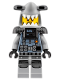 Minifig No: njo0353  Name: Hammer Head - Black Beard, Large Knee Plates