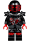 Minifig No: njo0385  Name: Mr. E - Biker Vest with Number 103