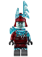 Minifig No: njo0528  Name: Blizzard Archer - Trans-Light Blue Horns