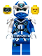 Minifig No: njo0563  Name: Jay - Digi Jay, Shoulder Armor with Scabbard