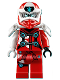 Minifig No: njo0568  Name: Kai - Digi Kai, Shoulder Armor with Scabbard