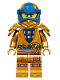 Minifig No: njo0634  Name: Jay - 10th Anniversary Golden Ninja