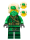 Minifig No: njo0711  Name: Lloyd - The Island, Mask and Hair with Bandana