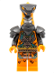 Minifig No: njo0718  Name: Boa Destructor - Breastplate Torso, Pearl Dark Gray Head, Shoulder Pads