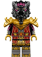 Minifig No: njo0812  Name: Lord Ras - Dark Red Robe, Pearl Gold Shoulder Armor