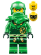 Minifig No: njo0813  Name: Lloyd - Dragons Rising, Tunic, Hood