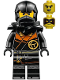Minifig No: njo0816  Name: Cole - Dragons Rising, Tunic, Hood