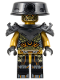 Minifig No: njo0887  Name: Imperium Guard Commander - Pearl Gold Head