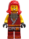 Minifig No: njo0923  Name: Wyldfyre - Dark Red Tunic