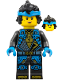 Minifig No: njo0933  Name: Nya - Dragons Rising, Tunic with Shoulder Armor, Hair