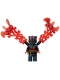 Minifig No: njo0944  Name: Lord Ras - Dark Pink Markings, Red Muscles, Energy Claws