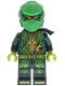 Minifig No: njo0959  Name: Lloyd - Dragons Rising, Tunic with Shoulder Armor, Head Wrap, Scabbard