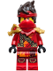 Minifig No: njo0967  Name: Kai - Dragons Rising, Tunic with Strap and Charm, Dragon Shoulder Armor