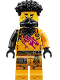 Minifig No: njo0972  Name: Arin - Shirt with Magenta Dragon, Hair, Bandana