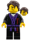 Minifig No: njo1001  Name: Young Garmadon - Black Master Tunic