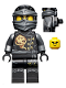 Minifig No: njo199a  Name: Cole - Skybound with Neck Bracket and Modified Tile