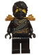 Minifig No: njo270  Name: Cole - Rebooted, Shoulder Armor, Hair