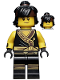 Minifig No: njo323  Name: Cole - The LEGO Ninjago Movie, Arms with Cuffs, Hair