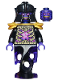 Minifig No: njo676  Name: Overlord - Legacy, 2 Arms, Pearl Gold Shoulder Pads