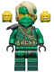 Minifig No: njo682  Name: Lloyd - The Island, Mask and Hair with Bandana, Armor Shoulder Pad