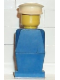 Minifig No: old008  Name: Legoland - Blue Torso, Blue Legs, White Hat