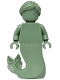 Minifig No: op020  Name: Baratie Mermaid Statue (Monochrome)