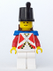 Minifig No: pi062  Name: Imperial Guard with Blue Epaulettes and Brown Backpack Non-Opening