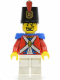 Minifig No: pi092  Name: Imperial Soldier II - Shako Hat Printed, Black Goatee