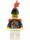 Minifig No: pi111  Name: Imperial Soldier II - Governor, Red Plume, Red Epaulettes