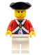 Minifig No: pi124  Name: Imperial Soldier II - Officer, Cheek Lines