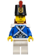 Minifig No: pi152  Name: Bluecoat Soldier 1 - Smile
