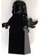 Minifig No: poc030  Name: Black Pearl Figurehead - Black (Monochrome)