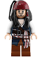 Minifig No: poc035  Name: Captain Jack Sparrow Filigree Vest - White Open Shirt