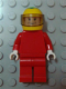 Minifig No: rac036  Name: F1 Ferrari - F. Massa with Helmet Yellow Printed - without Torso Stickers
