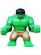 Minifig No: sh0013  Name: Hulk - Giant, Dark Tan Pants