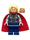 Minifig No: sh0018  Name: Thor - Starched Fabric Cape, Dark Blue Legs